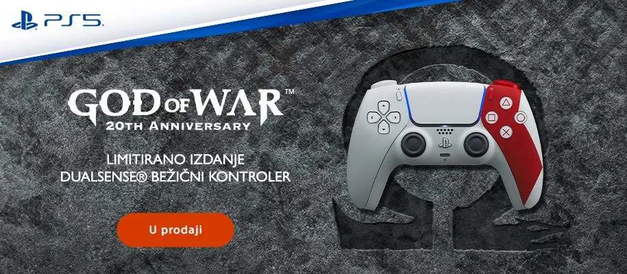 Gamepad PlayStation 5 DualSense God Of War 20th Anniversary - Limited Edition